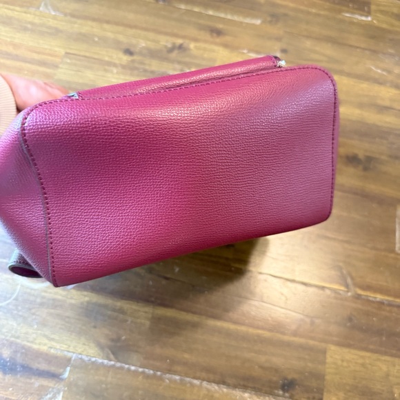 Kate Spade Deep Red Leather Burgundy Backpack - Picture 6 of 13